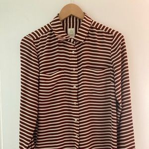 J Crew silk Boy Shirt